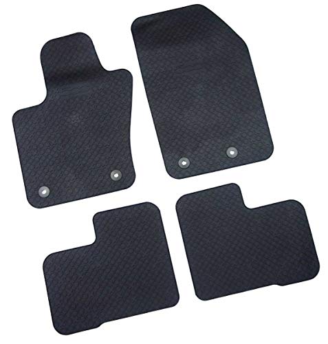 set Tappetini in gomma Fiat 500x Originali 4 Pz con logo
